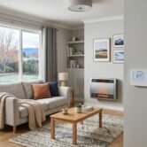 Gas heater service guide for a warm Canberra home living room in winter